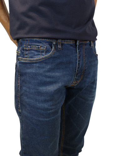 FotoCalça Masculina Skinny Escura