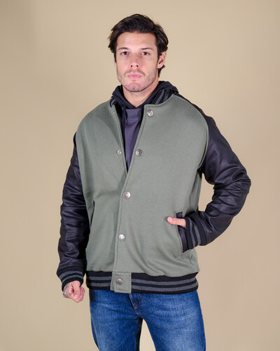 Foto Jaqueta Masculina Operarock Raglan College