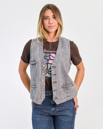 Foto Colete Jeans