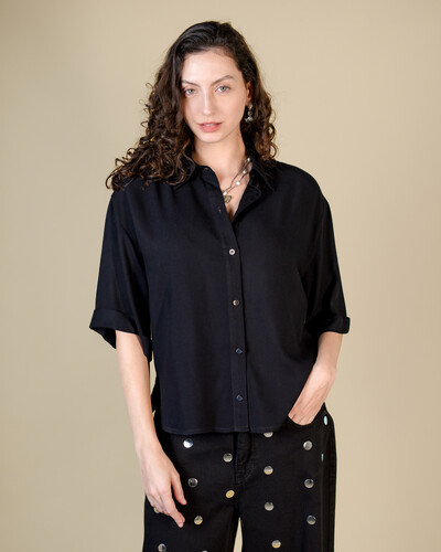 Foto Camisa Ampla em Viscose