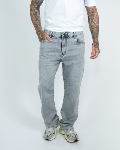 FotoCalça Masculina Dad Jeans Cinza