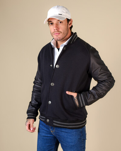 Foto Jaqueta Masculina Operarock Raglan College