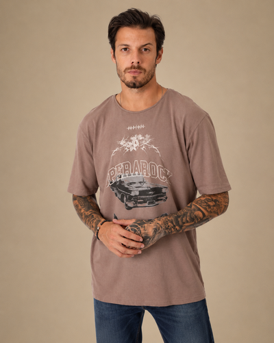 Foto Camiseta Masculina Comfort Operarock Gola Estreita