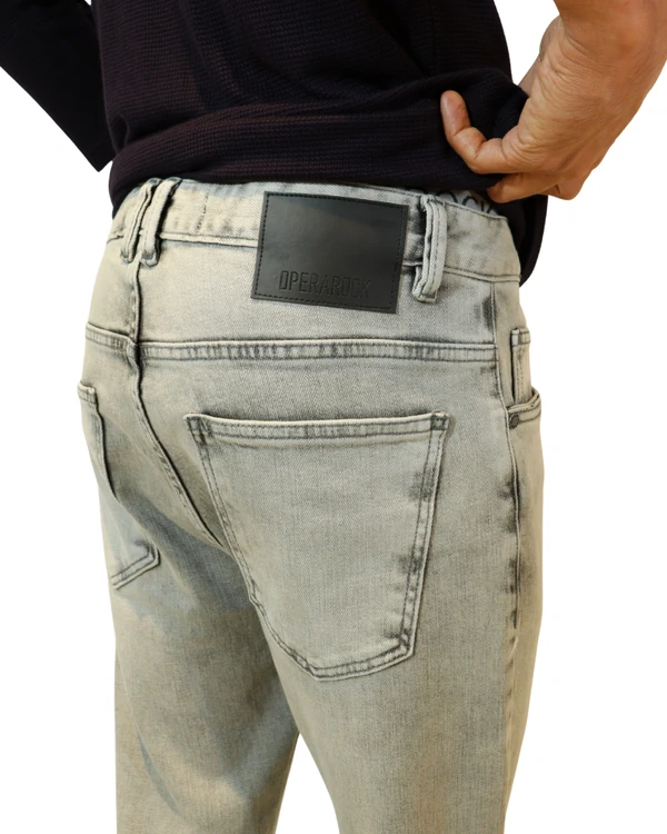 Calça Masculina Dad Jeans Cinza