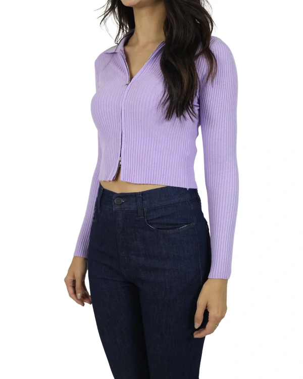 Top Cropped em Tricot
