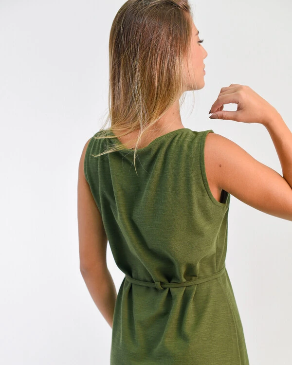 Mini Vestido Com Cinto