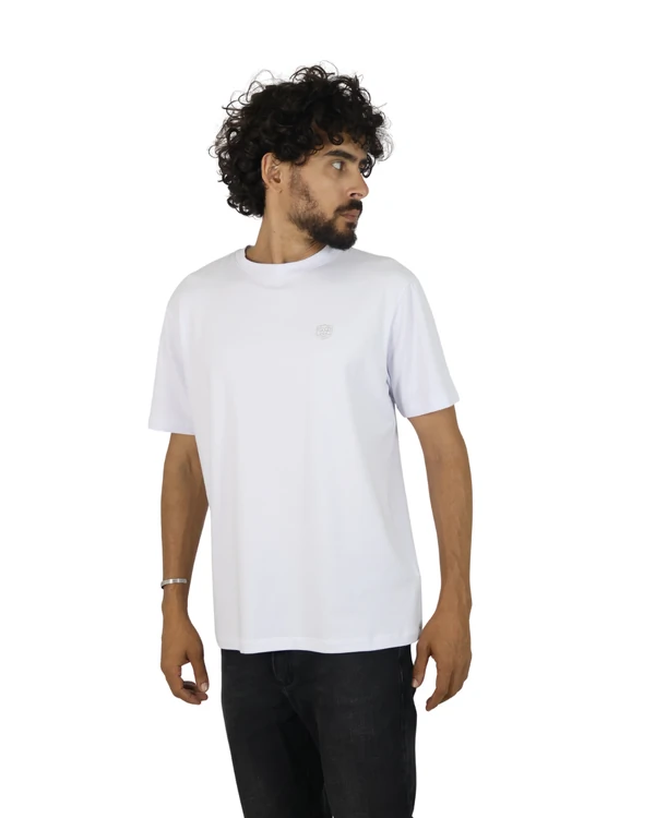 T-Shirt Basic Cotton com Etiqueta