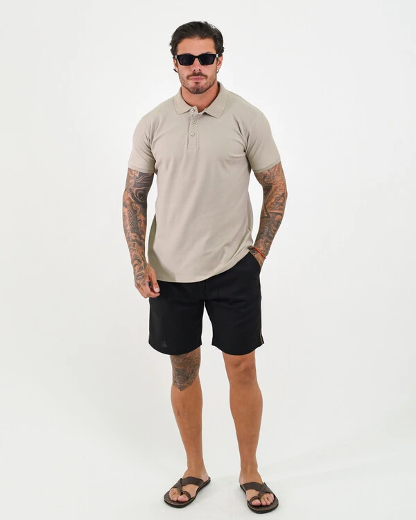 Bermuda Masculina com Vivo Lateral