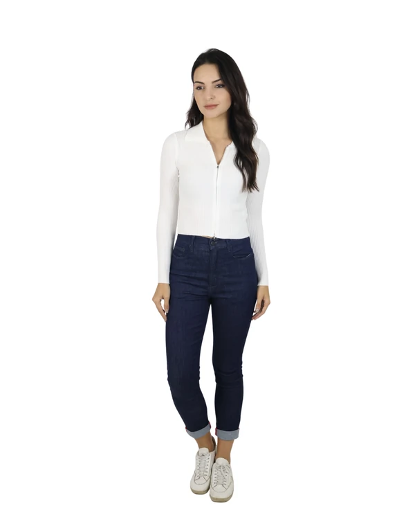 Top Cropped em Tricot