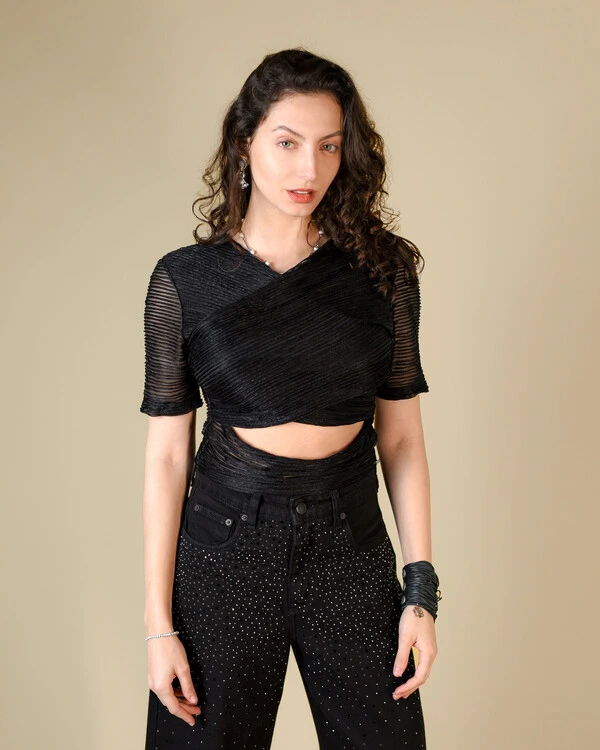 Top Cachequer Cropped Operarock