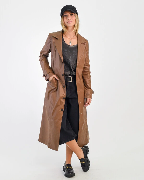 Trench Coat de Sarja