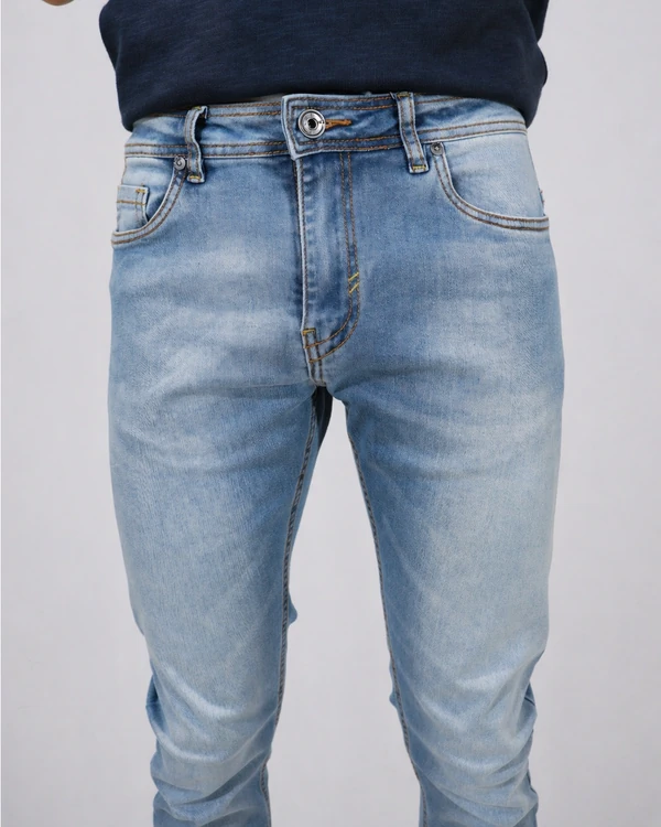 Calça Masculina Skinny Recorte nos Bolsos