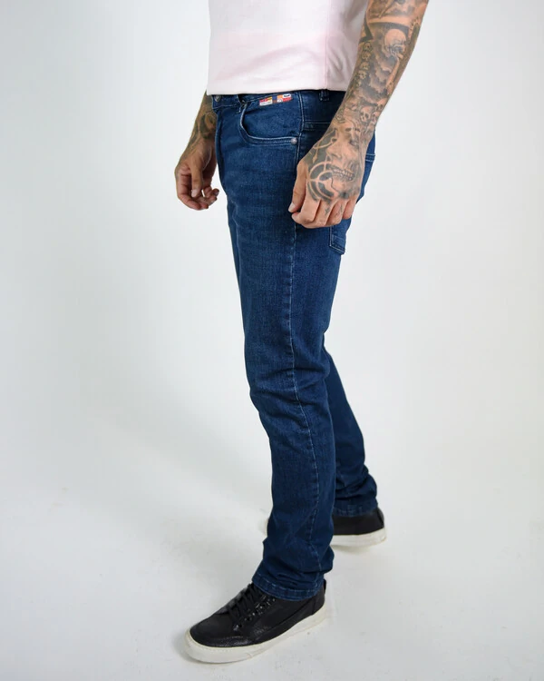 Calça Slim Patch Color