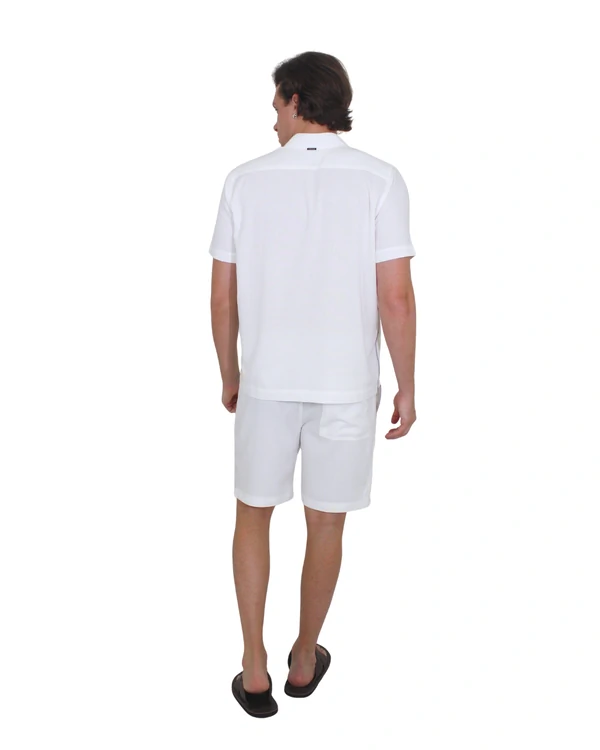 Bermuda Masculina com Vivo Lateral