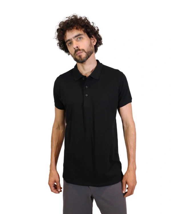Polo Masculina Confort Stretch