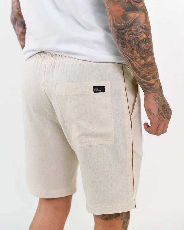 Bermuda Masculina com Vivo Lateral