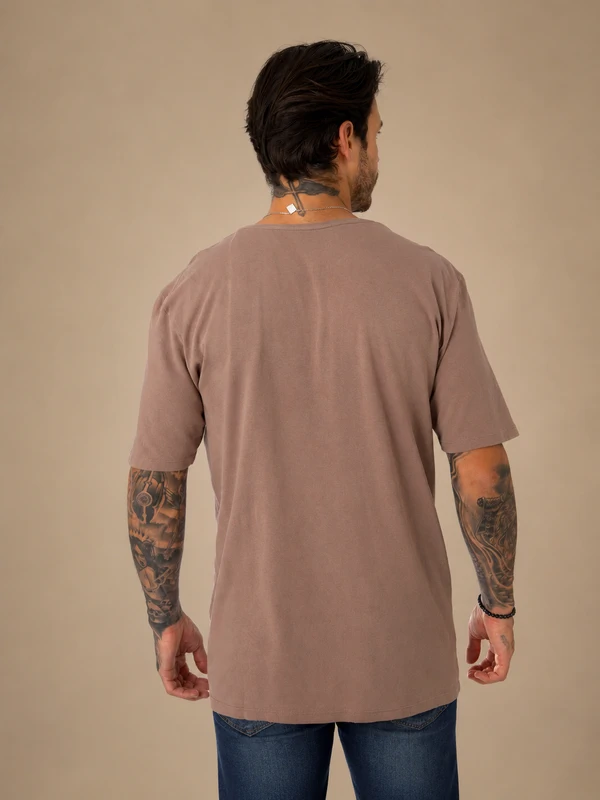 Camiseta Masculina Comfort Operarock Gola Estreita