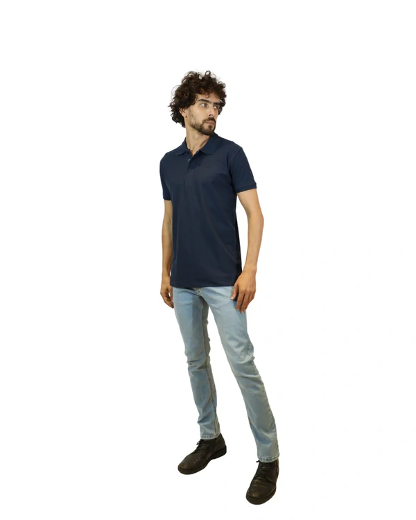 Polo Masculina Confort Stretch