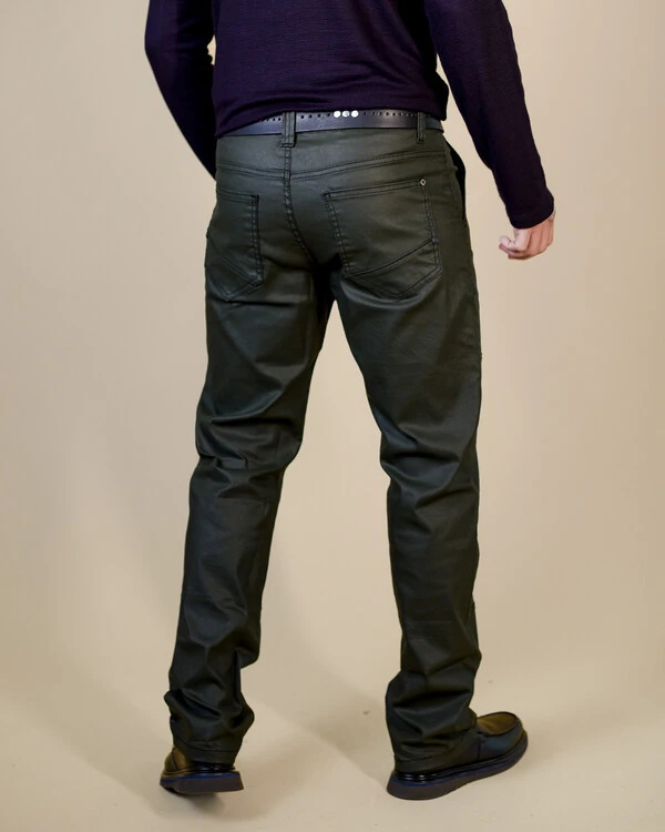 Calça Sarja Resinada