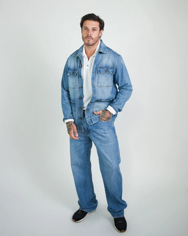 Calça Masculina Over Reta