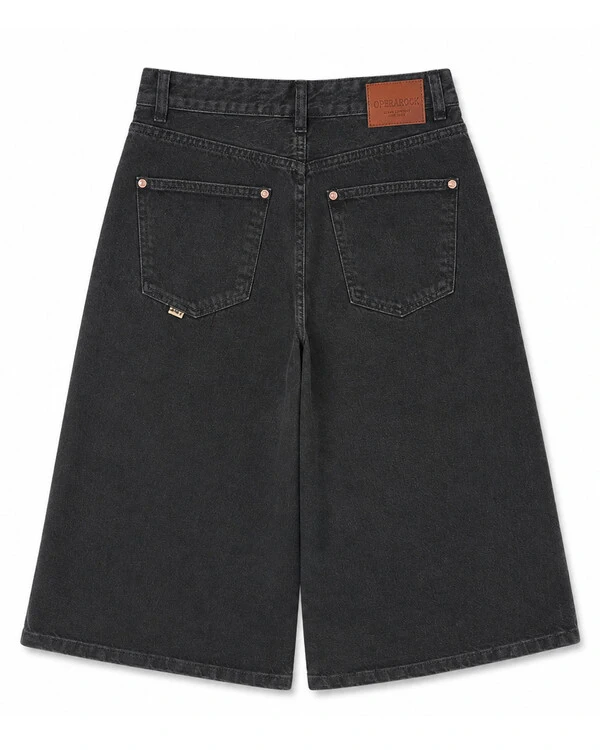 Pantacourt Jeans Black Operarock