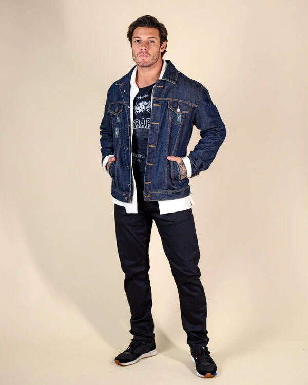 Jaqueta Jeans Unissex Operarock