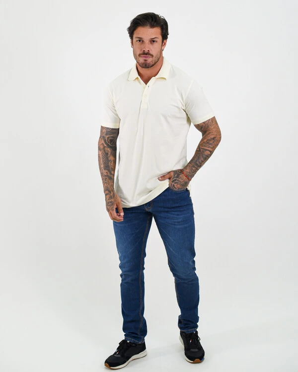 Polo Masculina Comfort Stretch