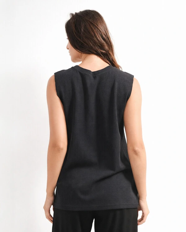 Regata Feminina Malha Texturizada Operarock