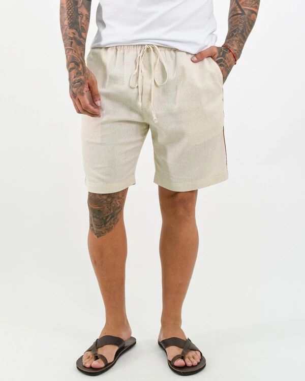 Bermuda Masculina com Vivo Lateral