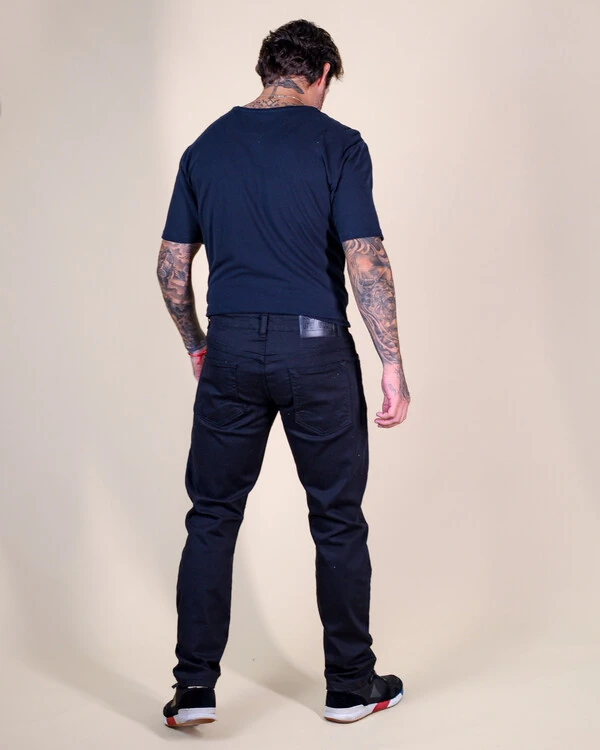 Calça Jeans Operarock Black Caveira