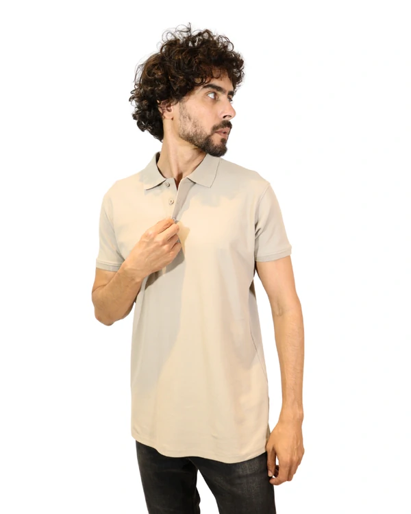 Polo Masculina Confort Stretch