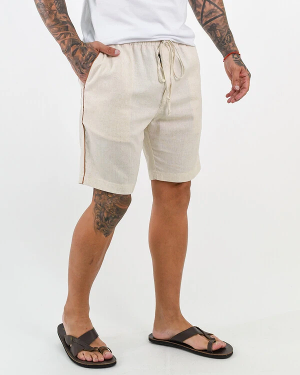 Bermuda Masculina com Vivo Lateral