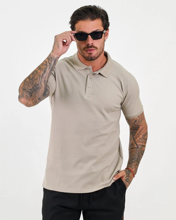 Polo Masculina Comfort Stretch