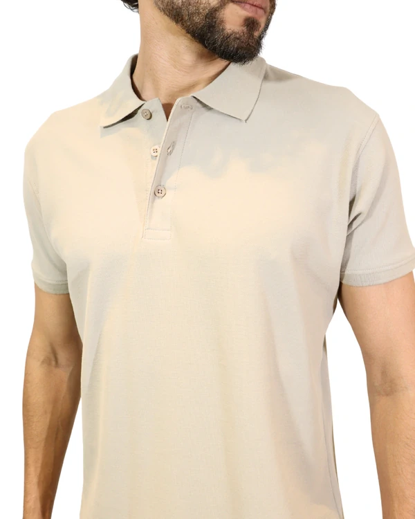 Polo Masculina Confort Stretch