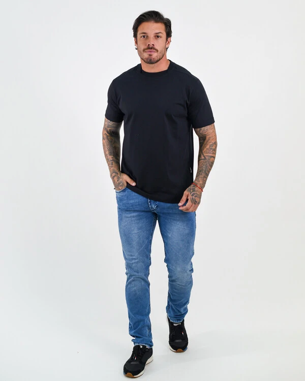 T-Shirt Gola Sobreposta