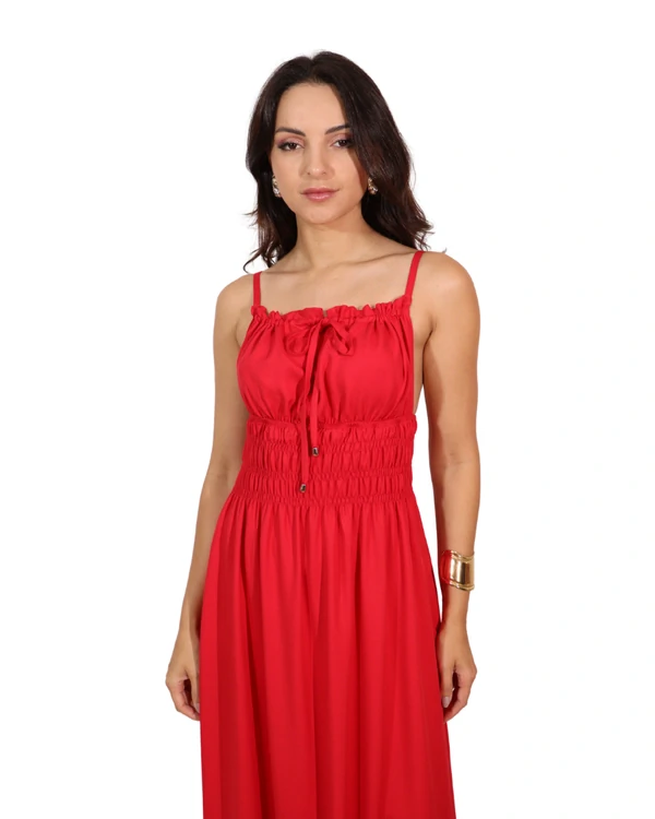 Vestido Midi Fluído