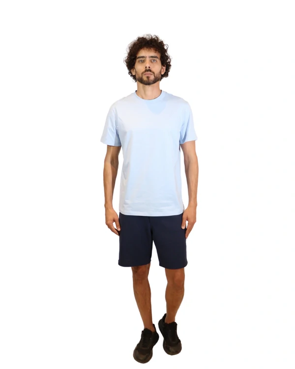 T-Shirt Masculina Cotton Rib Largo