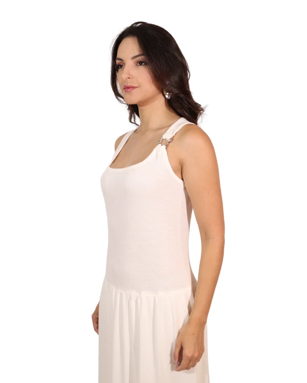 Vestido Midi Regata Alça