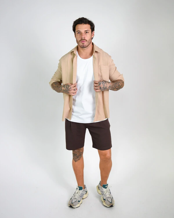 Camisa Comfort Amassada