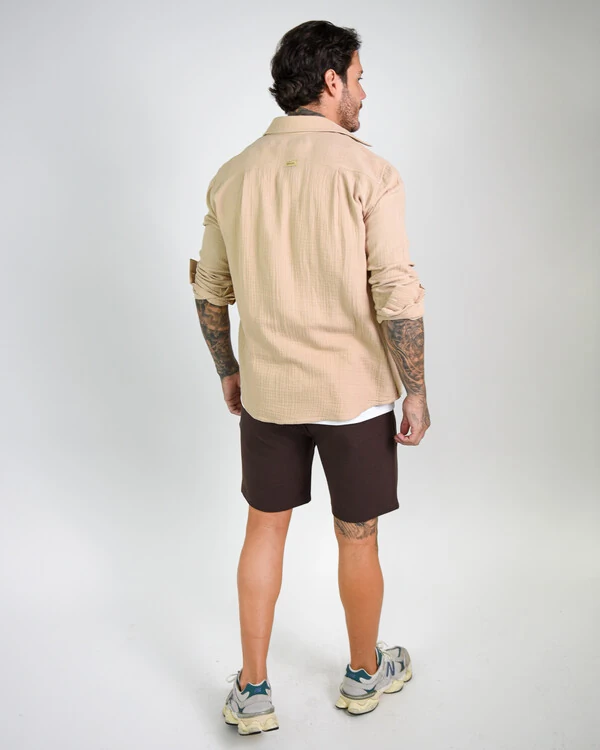 Camisa Comfort Amassada