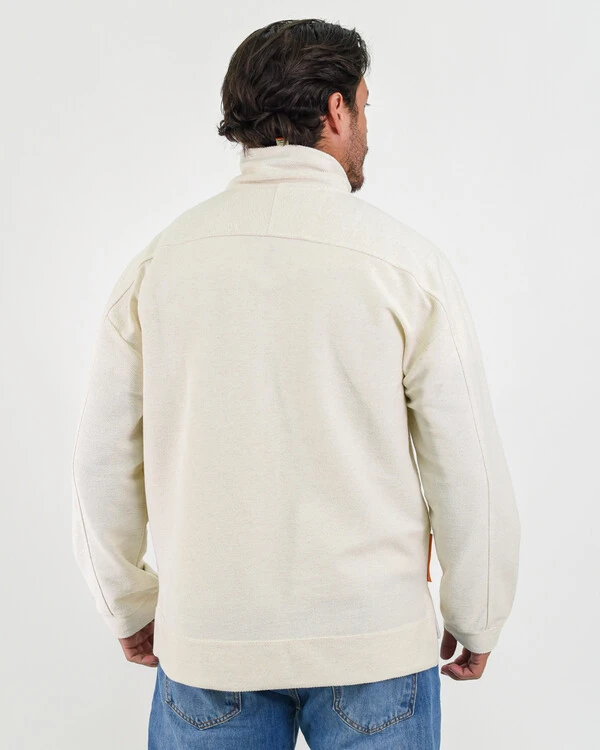 Blusa Gola Alta com Zíper