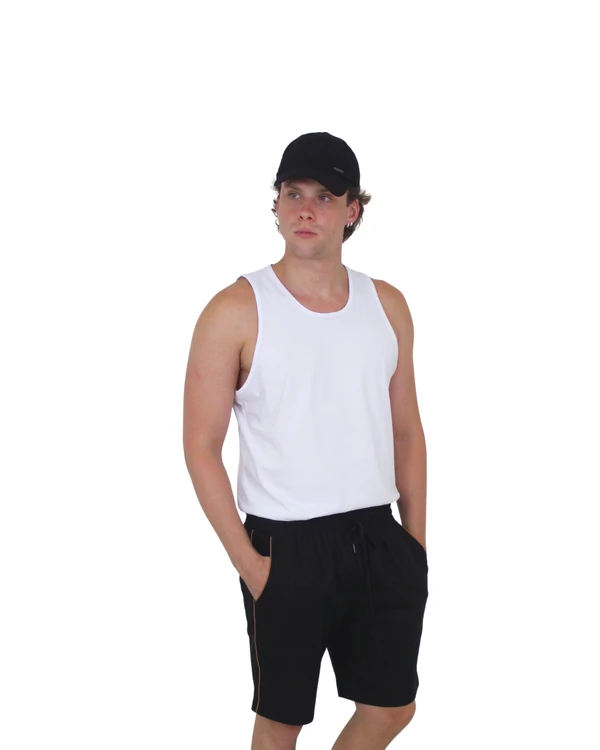 Bermuda Masculina com Vivo Lateral