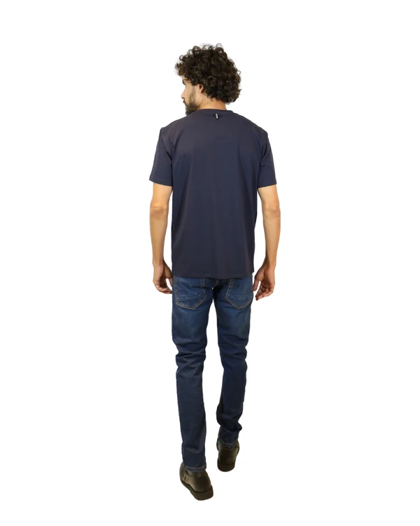 Calça Masculina Skinny Escura
