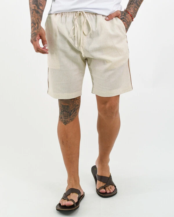 Bermuda Masculina com Vivo Lateral