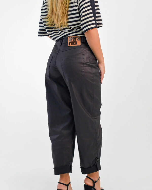 Calça Resinada Barrel