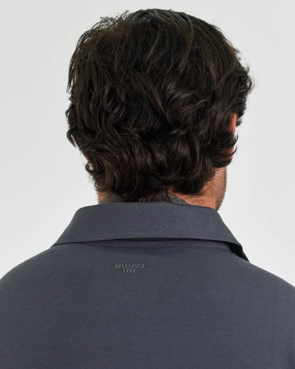 Polo V Neck Sem Botões