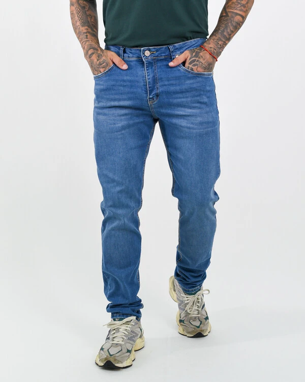 Calça Masculina Slim Média