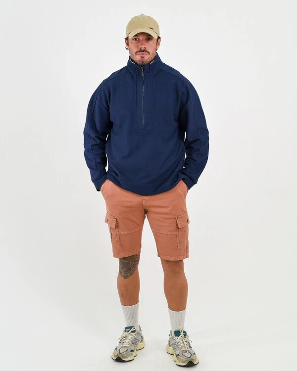 Blusa Gola Alta com Zíper