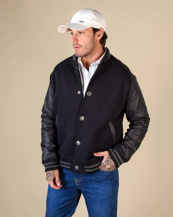 Jaqueta Masculina Operarock Raglan College