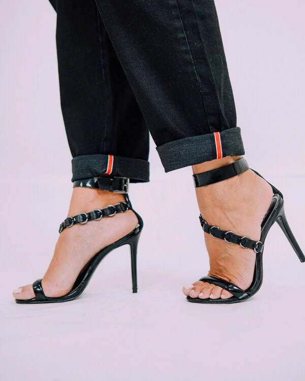 Calça Feminina Black Barril Operarock